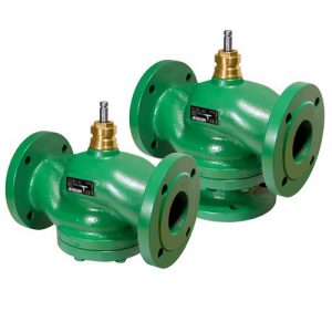 GF - 2- and 3-way control valves, DN25-200, kvs 6.3-550, DIN-standard